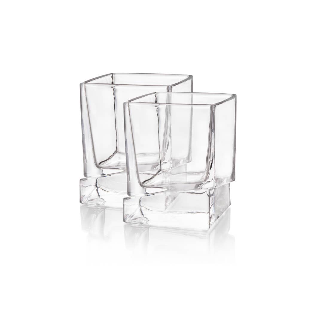 Carre Barware Essentials Heavy Base Whiskey Glasses -10 oz, 1 glass