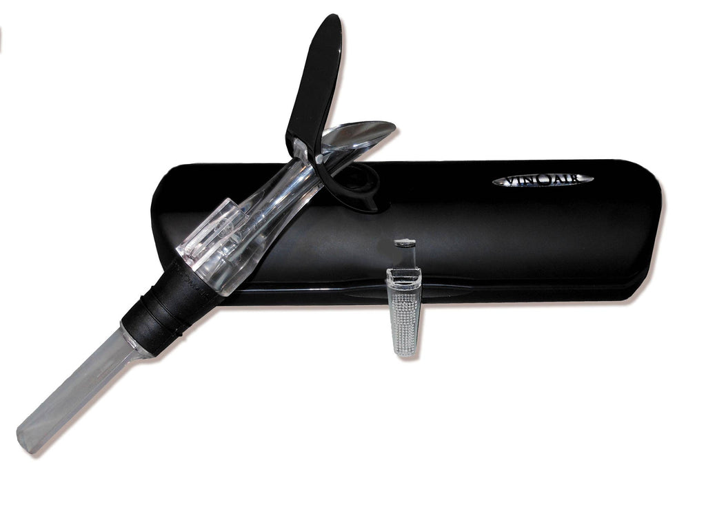 Vinoair Gift Set  with gravity hinge cap and sediment filter