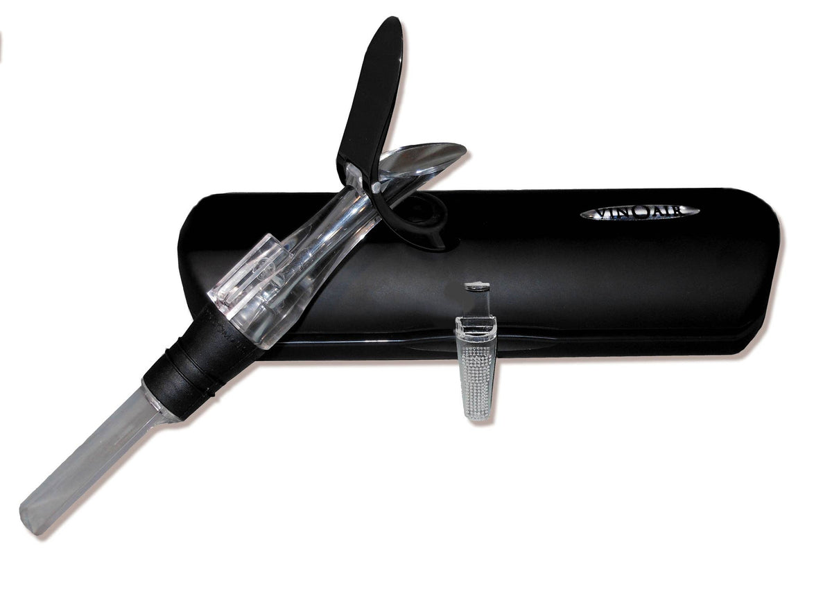 Vinoair Gift Set  with gravity hinge cap and sediment filter