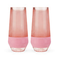 Champagne FREEZE™ Cooling Cups in Blush Tint Set of 2