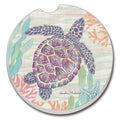 Salt and Sea Absorbent Stone Car Coaster 1 Pk