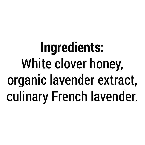 Lavender Infused Honey 8 oz