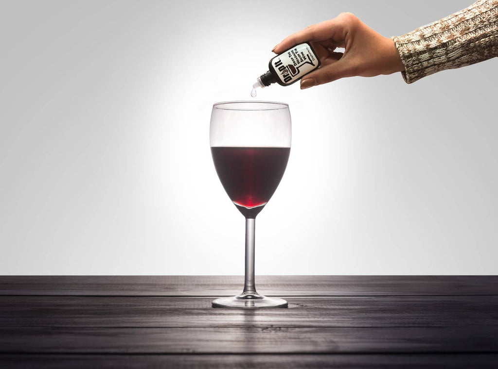 Drop It Wine Drops - Sulfite and Tannin Reducer- on Hangtabs
