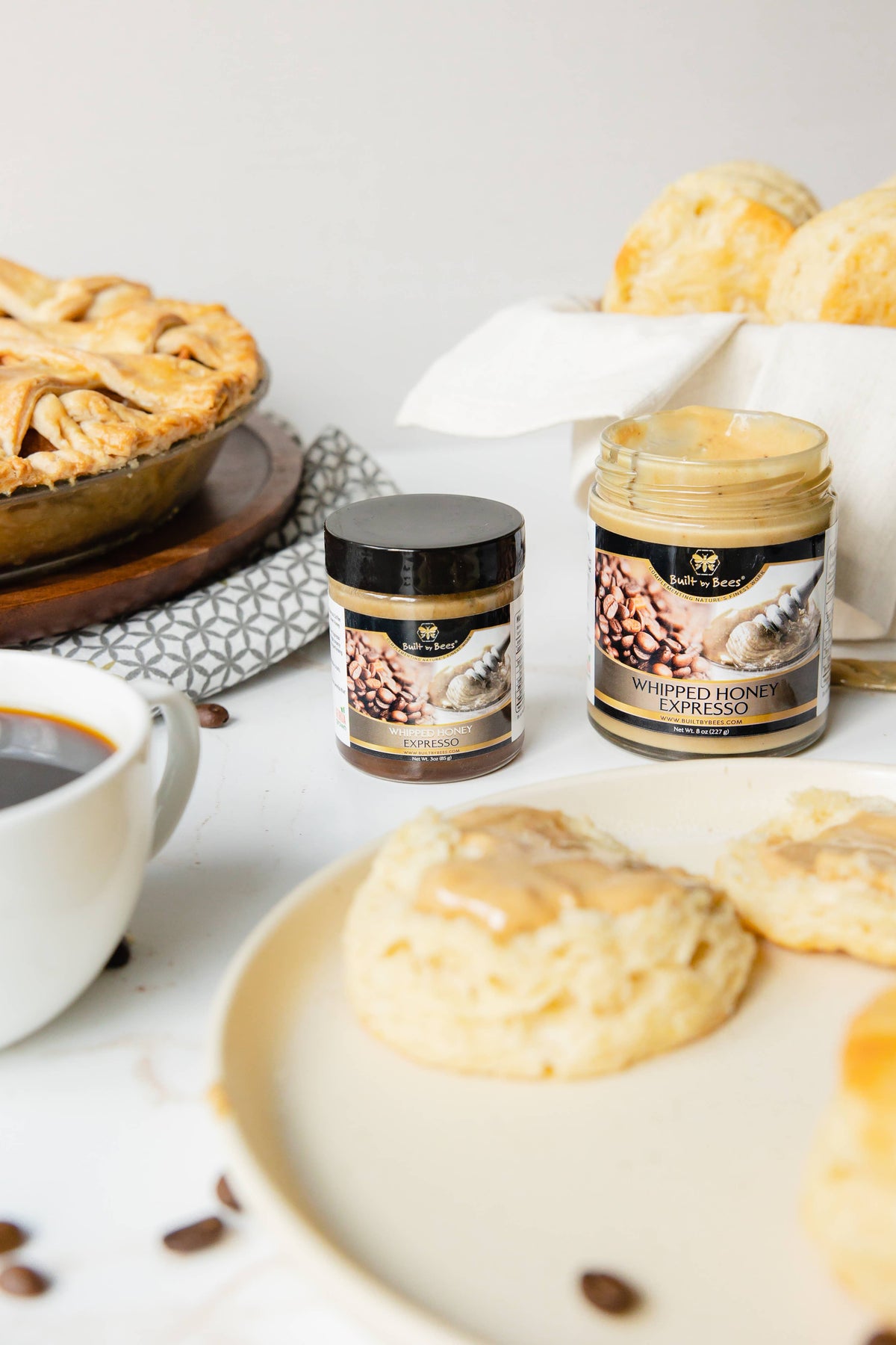 Gourmet Expresso Whipped Honey 8 oz