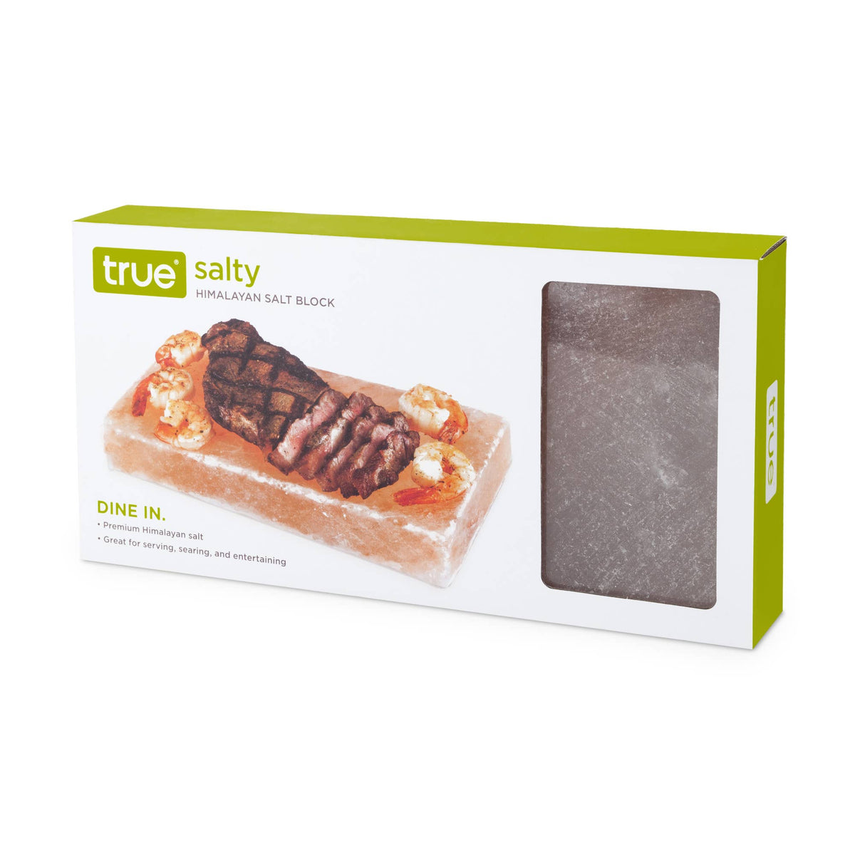Salty Himalayan Salt Block with Recipe Card and Instructions