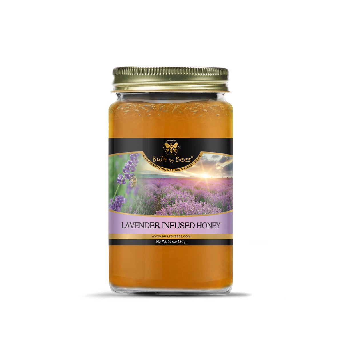 Lavender Infused Honey 8 oz