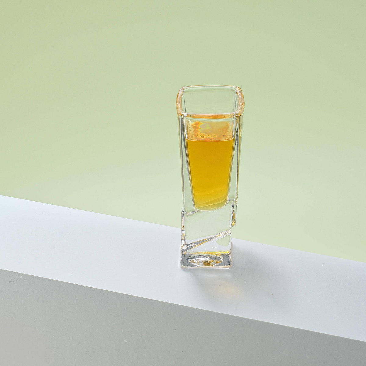 Carre Square Heavy Base Shot Glasses - 1.5 oz - Set of 4
