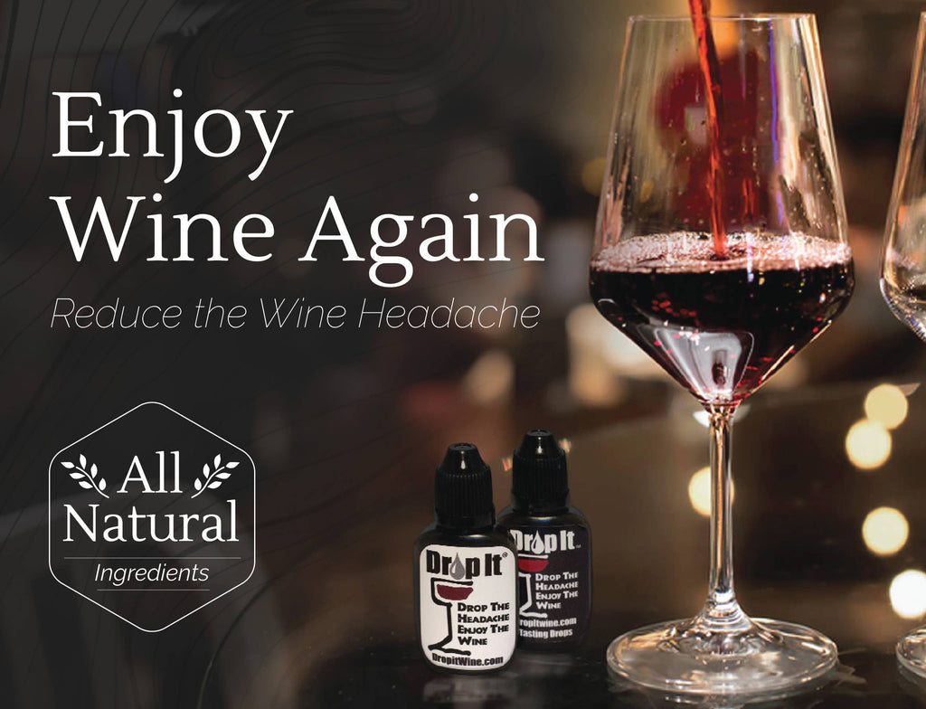 Drop It Wine Drops - Sulfite and Tannin Reducer- on Hangtabs