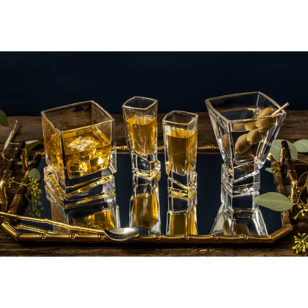 Carre Barware Essentials Heavy Base Whiskey Glasses -10 oz, 1 glass