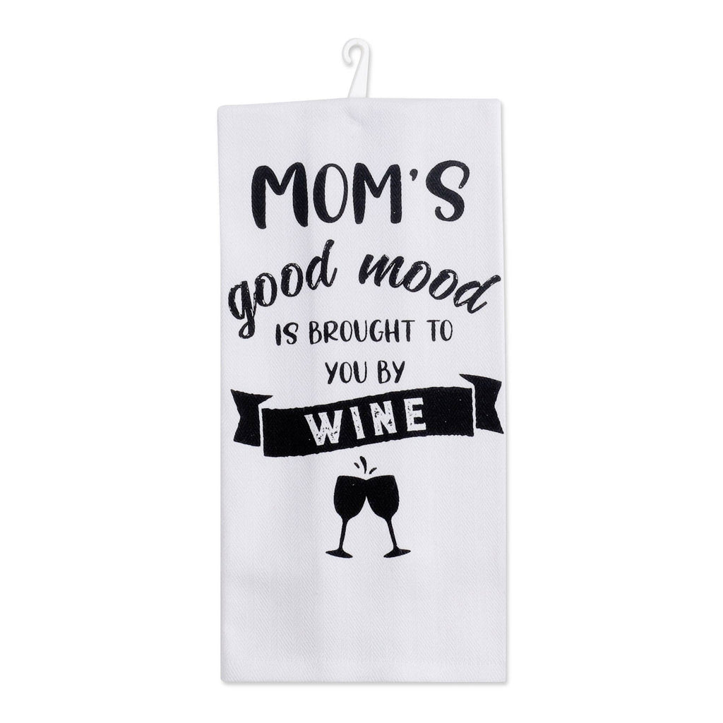 "Mom's Good Mood" Decorative Kitchen Towel