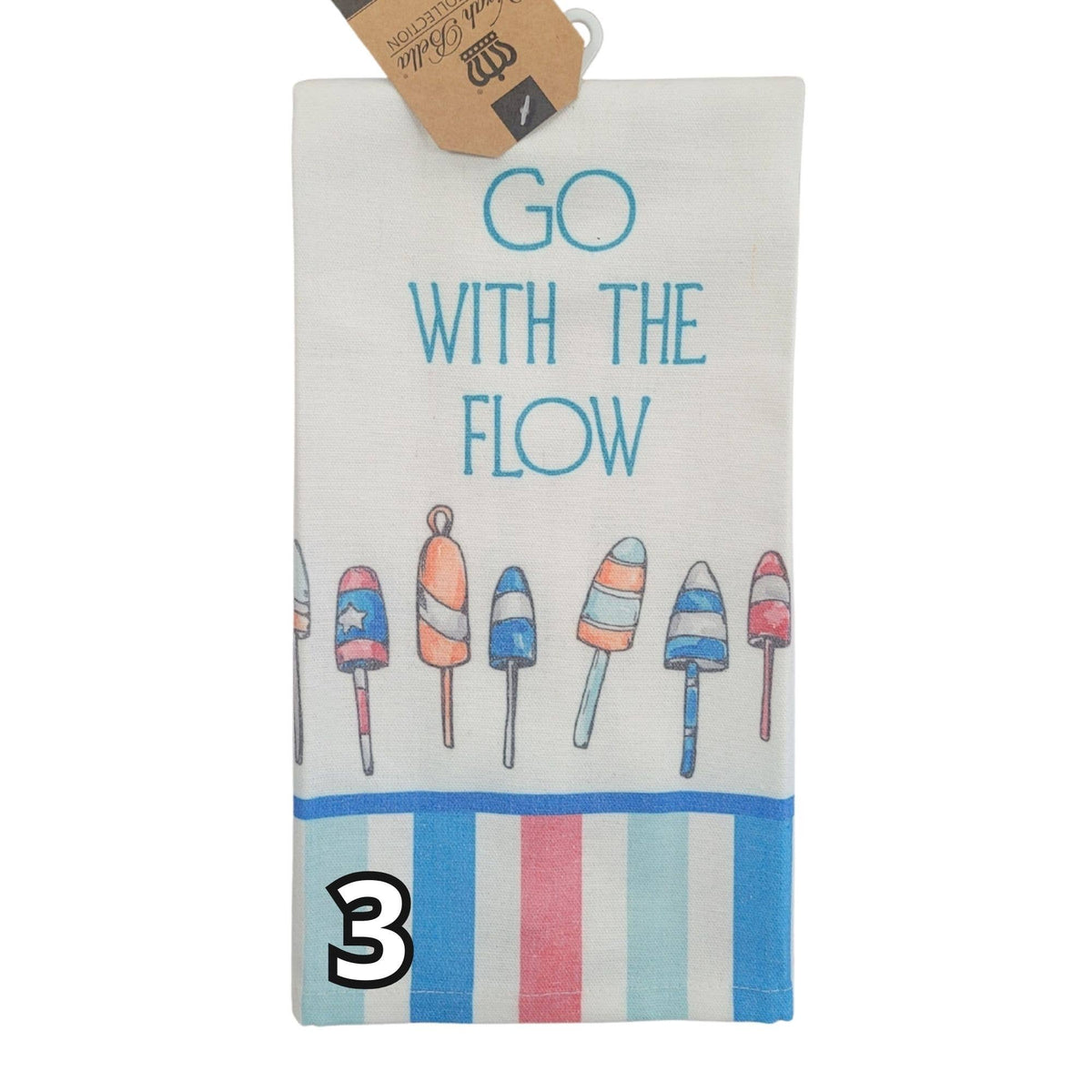 "Nautical" Boating-Themed Kitchen Towels