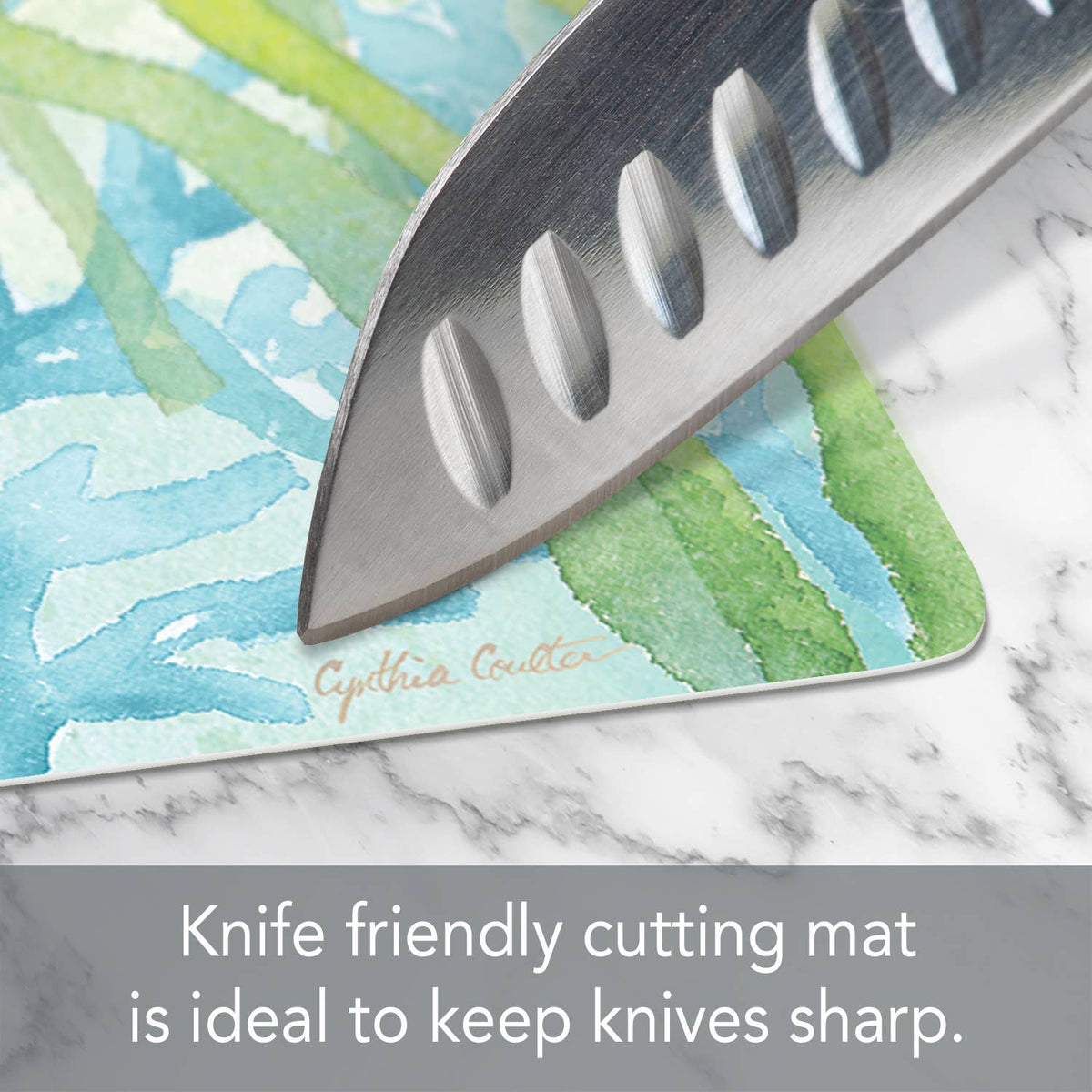 Sea Life Serenade Designer Flexible Cutting Board Mat