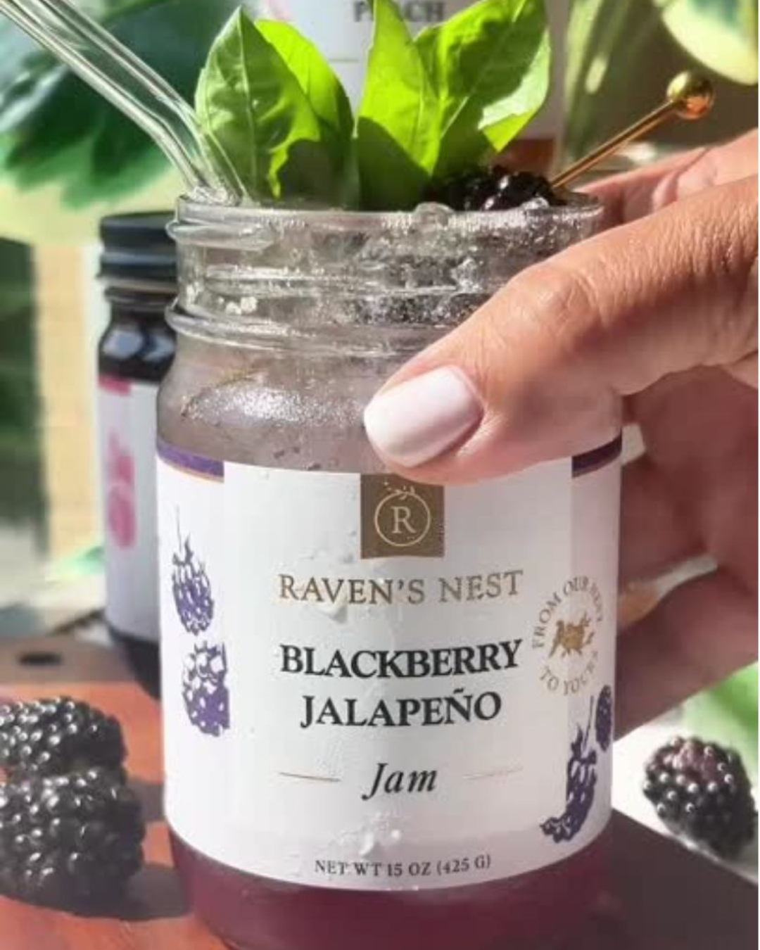 Blackberry Jalapeño Jam