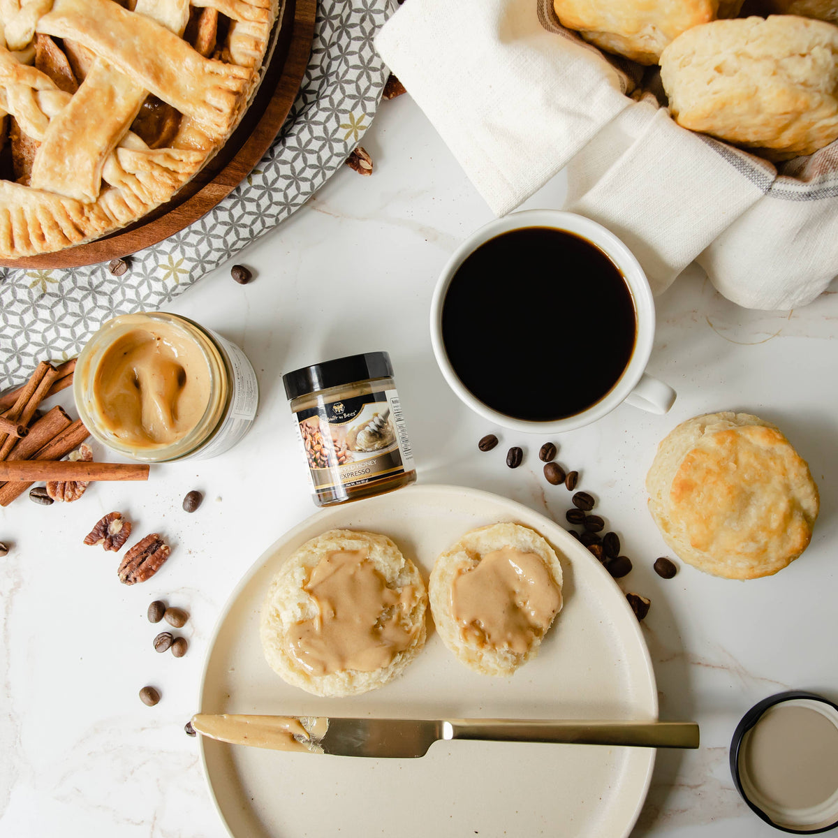 Gourmet Expresso Whipped Honey 8 oz