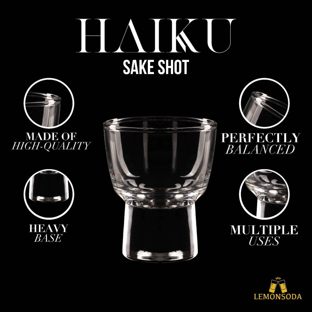 Haiku Sake Shot Glasses - (60 mL / 2 fl. oz.) (1pc)
