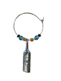Wine Charm - Wine Bottle Beaded