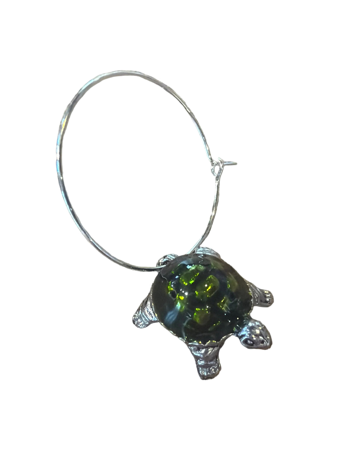 Lucky Little Turtles Wine Charm