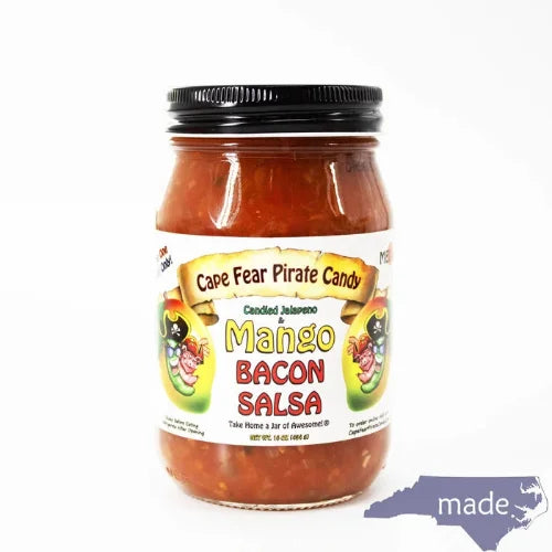 Cape Fear Pirate Candy - Mango Bacon Salsa