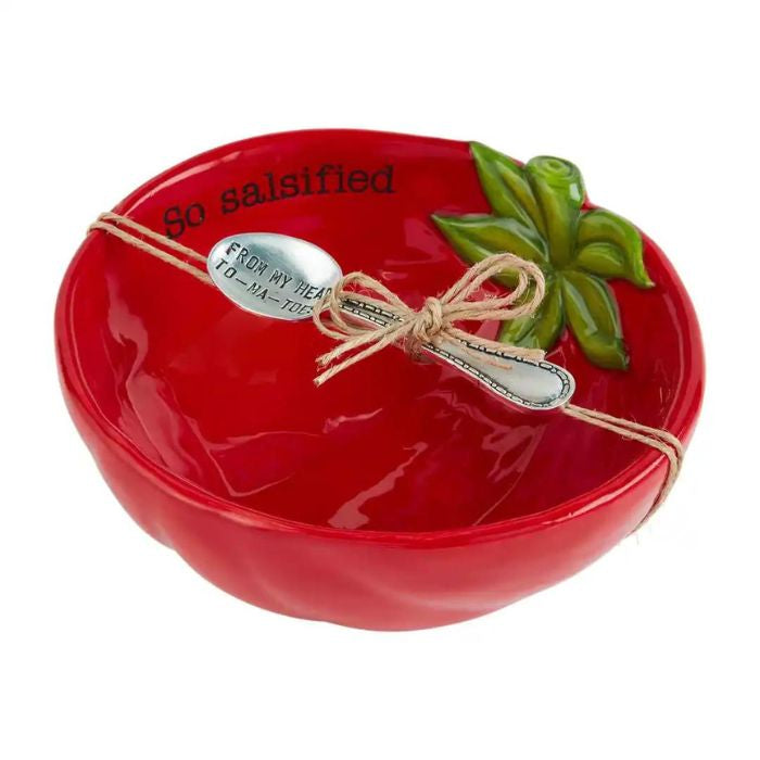 Ceramic To-Ma-Toes Set – “So Salsified” | Rustic, Kitchen