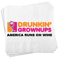 Funny Cocktail Napkins - Drunkin Grownups