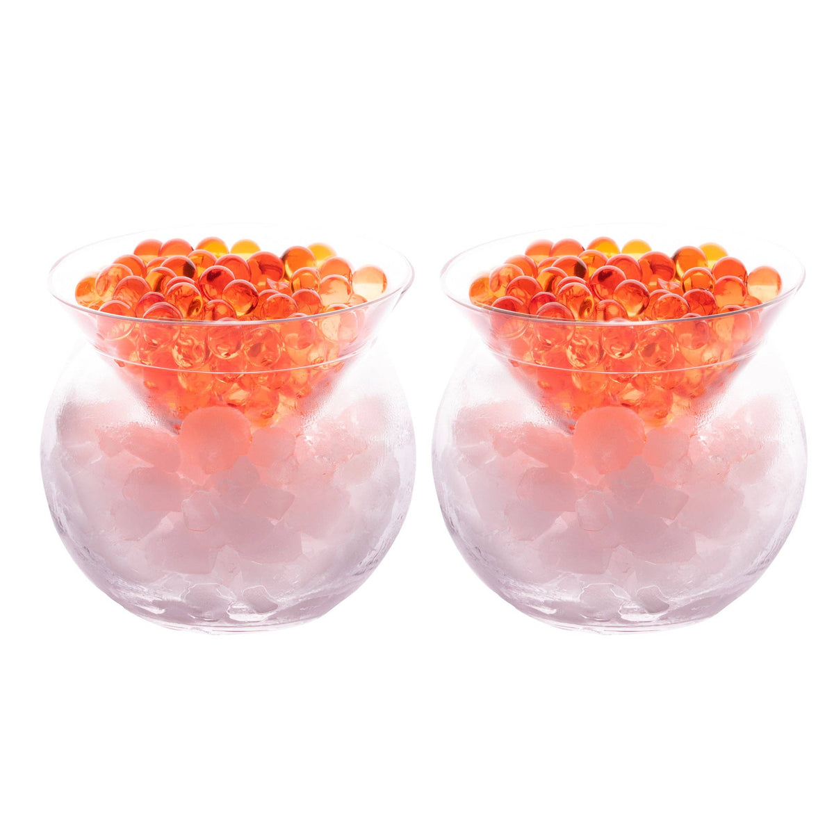Stemless Martini Glasses with Chiller (7oz) (1pc)