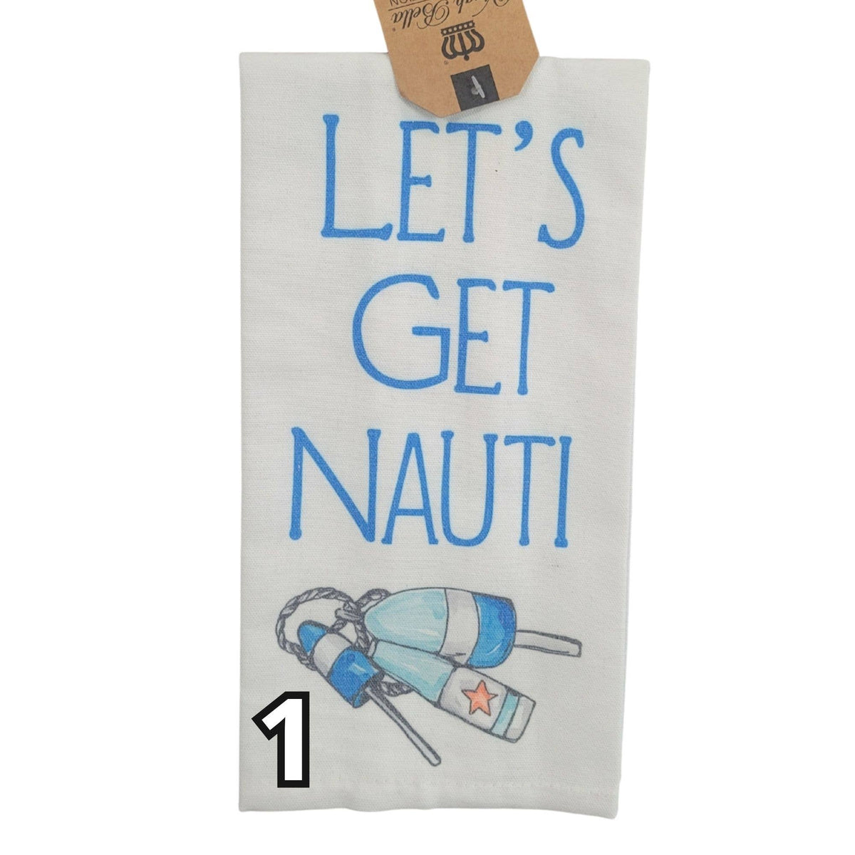 "Nautical" Boating-Themed Kitchen Towels