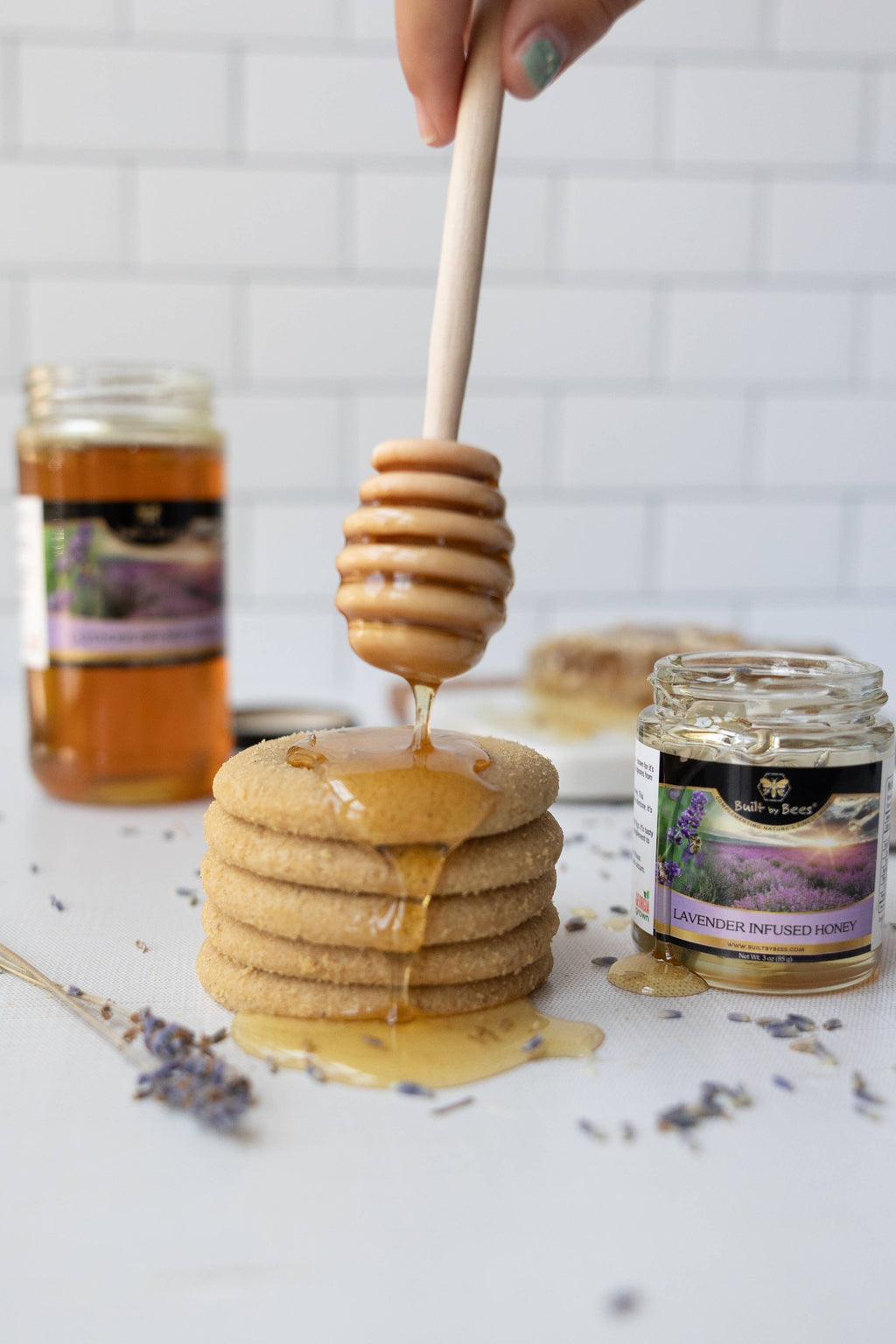 Lavender Infused Honey 8 oz