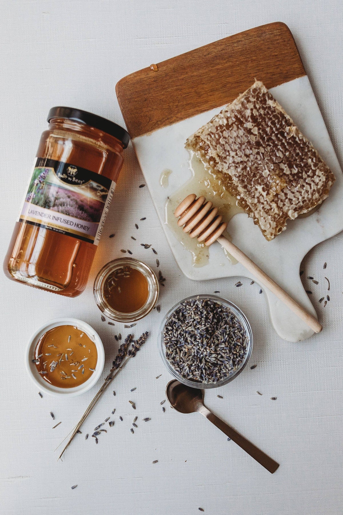 Lavender Infused Honey 8 oz