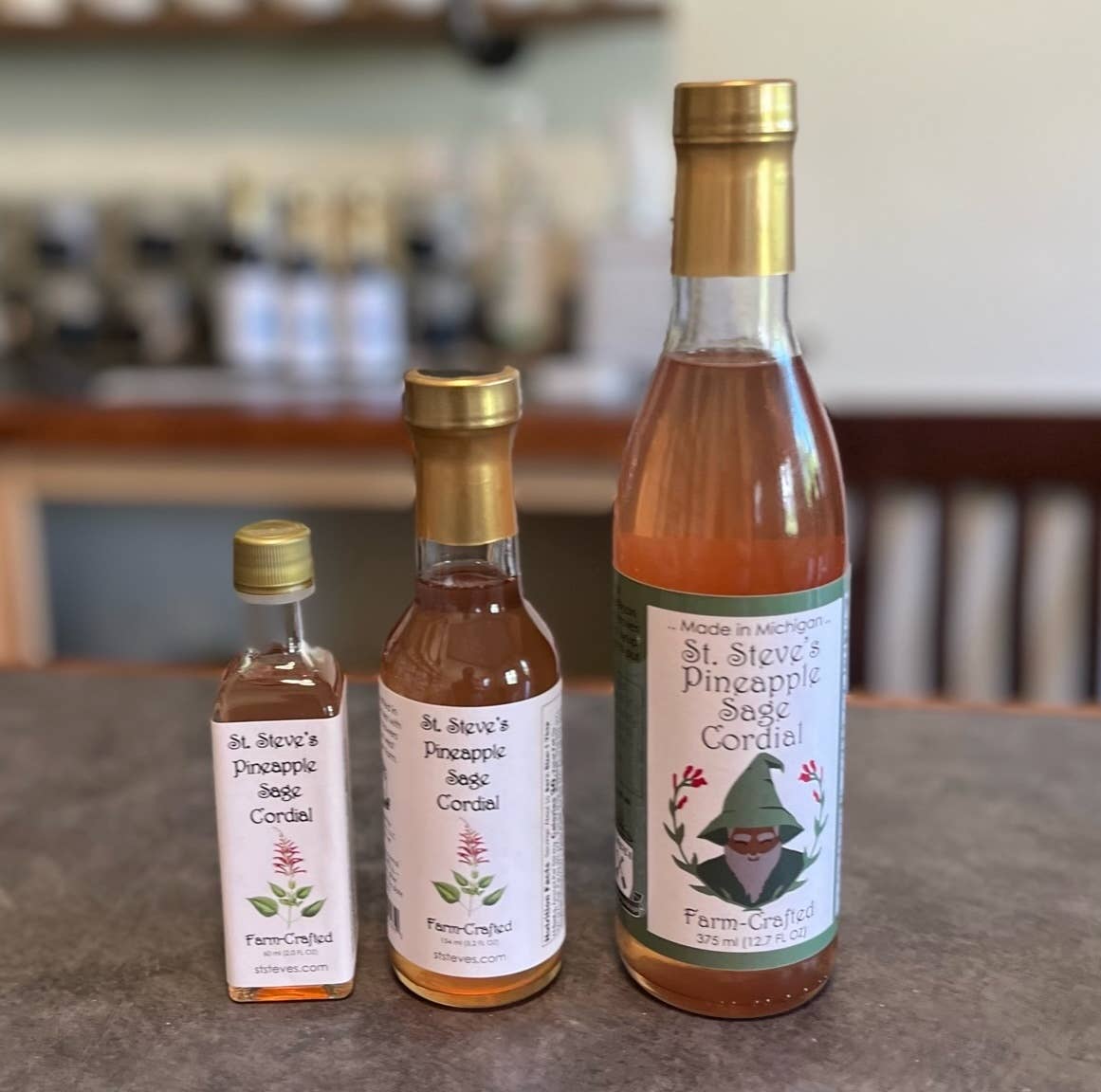 Cordial  (Syrup) - Pineapple Sage