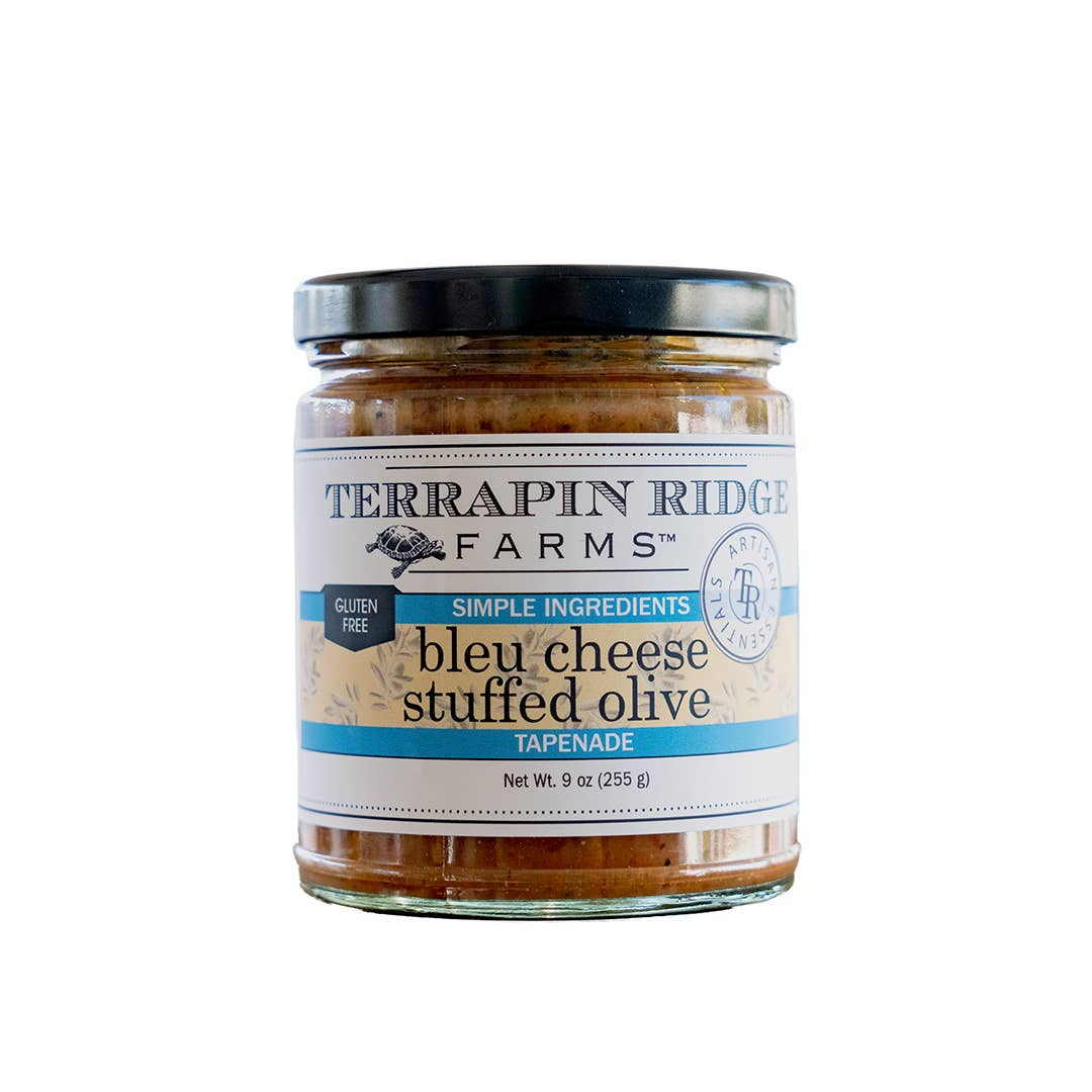 Bleu Cheese Stuffed Olive Tapenade