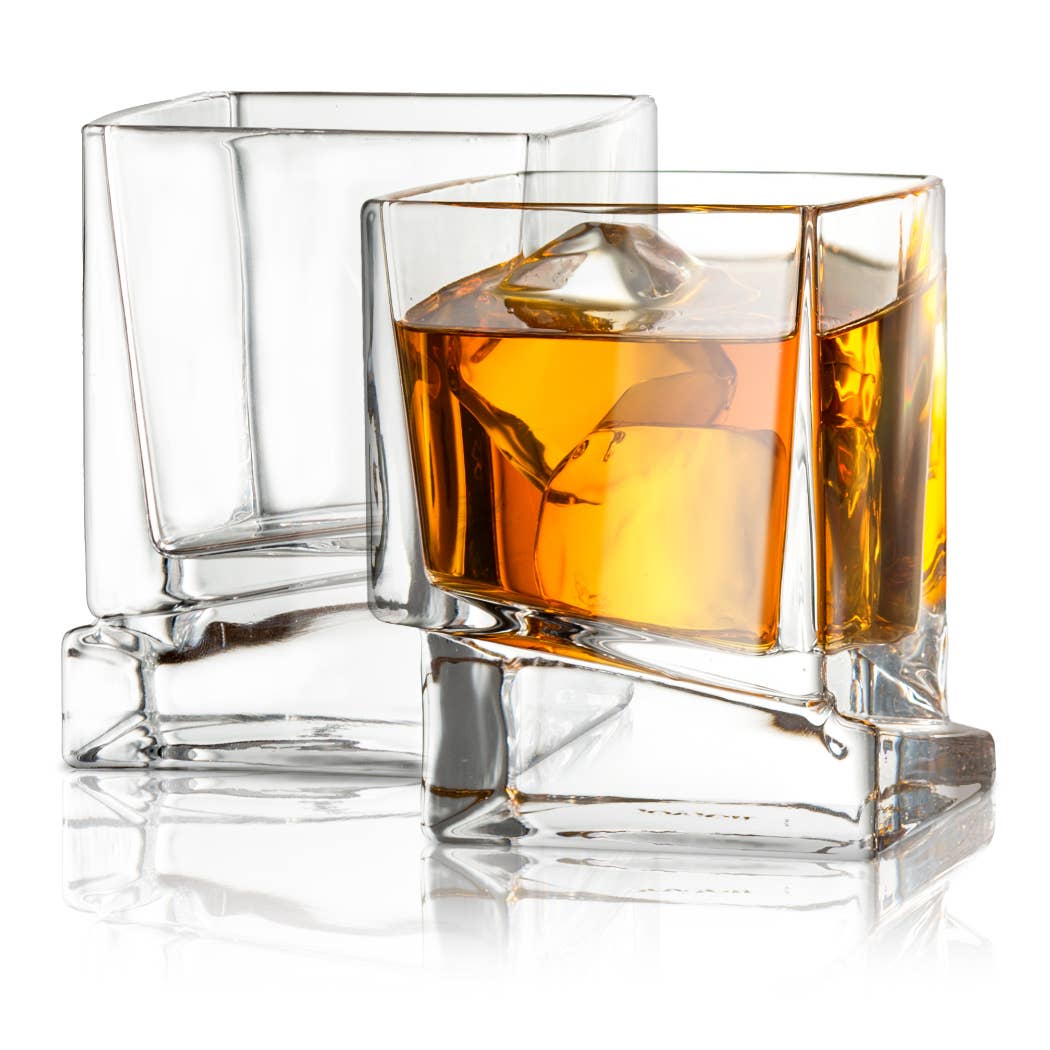 Carre Barware Essentials Heavy Base Whiskey Glasses -10 oz, 1 glass