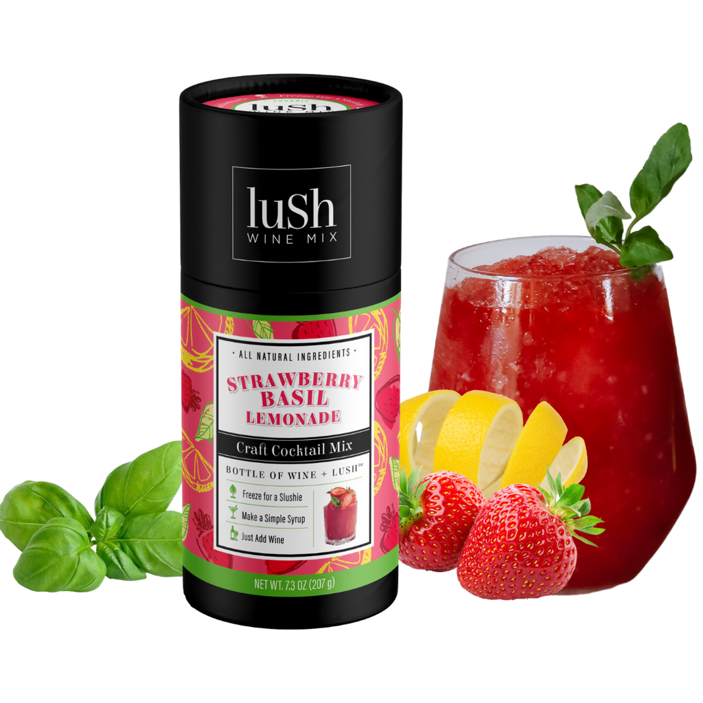 Strawberry Basil Lemonade Singles