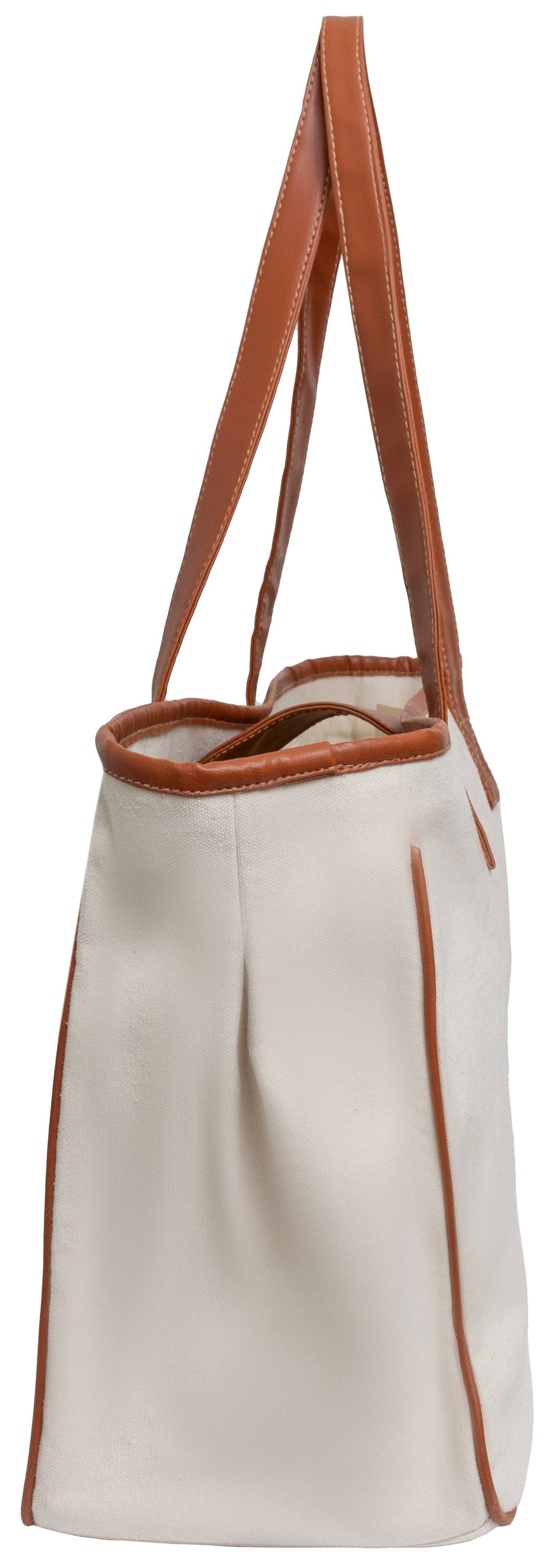 Magid Canvas Wine Tote "GOOD FRIENDS WINE TOGETHER"